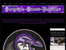 Tablet Screenshot of gargoylequeen.com